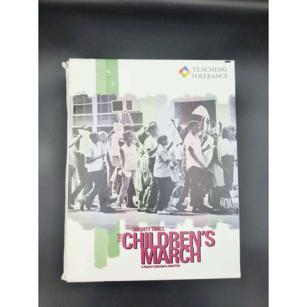 Mighty Times: The Children's March DVD + Teacher Book Teaching Tolerance Set VHS